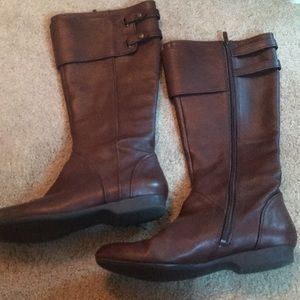 Brown Leather Boots